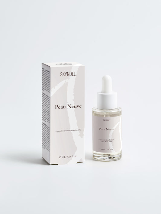 Peau Neuve concentré exfoliant visage AHA peeling éclat